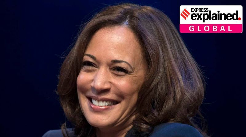 Kamala Harris, Kamala Harris Joe Biden, companheiro de chapa de Kamala Harris, que é Kamala Harris, perfil de Kamala Harris, notícias de Kamala Harris, notícias das eleições nos EUA, Indian Express