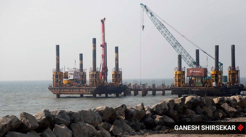 Túnel submarino de Mumbai, túnel submarino, túnel de Mumbai, Mumbai Coastal Road Project, notícias de Mumbai, Mumbai, Indian Express