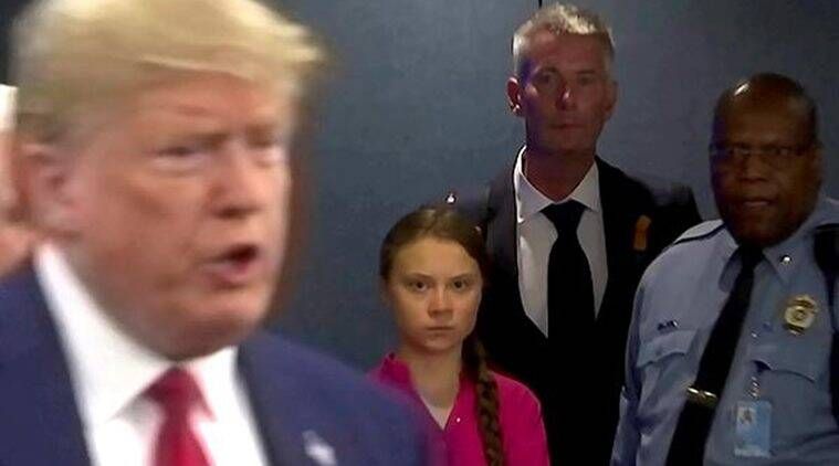 greta thunberg, donald trump, greta Cúpula do clima da ONU, discurso de Greta, Trump zomba greata, reação do Twitter, memes