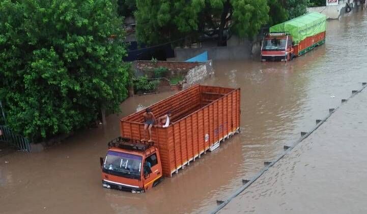 Gurgaon, notícias de Gurgaon, alagamento de Gurgaon, inundações de Gurgaon, chuvas de Gurgaon, previsão do tempo de Gurgaon, Indian Express