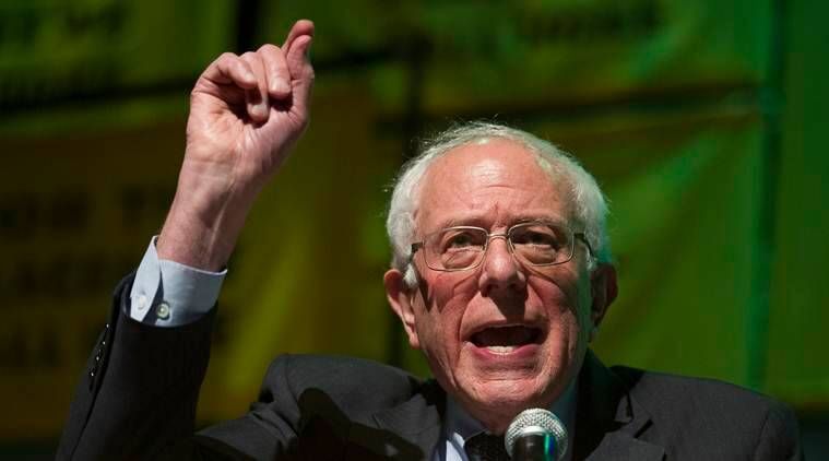 Bernie Sanders, que não é mais o favorito, traz campanha para casa em Vermont