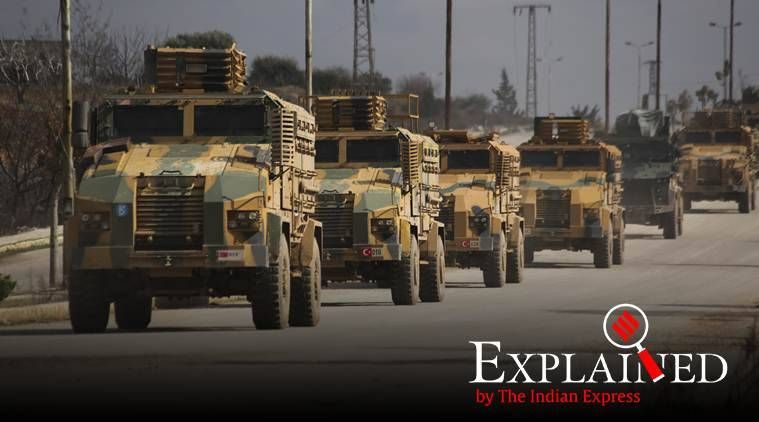 Guerra da Síria, guerra da Turquia, guerra de Idlib, guerra por Idlib, guerra na Síria, Recep Tayyip Erdogan, Presidente da Turquia, Presidente da Turquia Recep Tayyip Erdogan, Express Explained, Indian Express