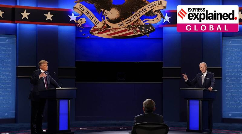 eleições americanas 2020, eleições presidenciais americanas 2020, eleições americanas, eleições presidenciais americanas, joe biden, donald trump, debate trump biden, debate presidencial trump biden, debate presidencial, explicado global, expresso explicado, Indian Express