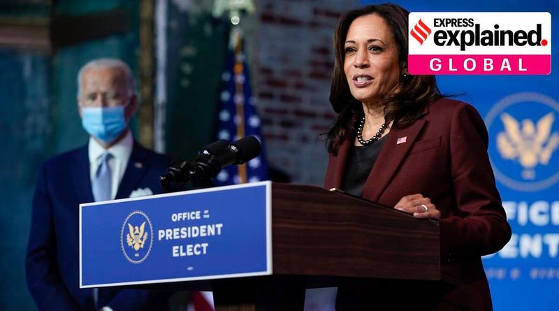 Joe biden, kamala harris, equipe feminina de Joe biden, equipe de mídia feminina da casa branca, compromissos de joe biden, expresso explicado, expresso indiano