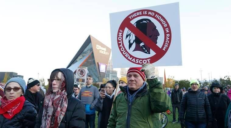 Washington Redskins, nome do Washington Redskins, logotipo do Washington Redskins, americanos nativos do Washington Redskins, time de futebol americano do Washington Redskins, George Floyd, Protestos contra racismo, Indian Express