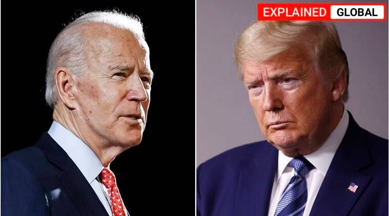 Eleições nos EUA, eleições nos EUA em 2020 explicadas, presidente dos EUA Donald Trump, Mike Pence, kamala Harris, coronavírus dos EUA, notícias mundiais, expresso indiano