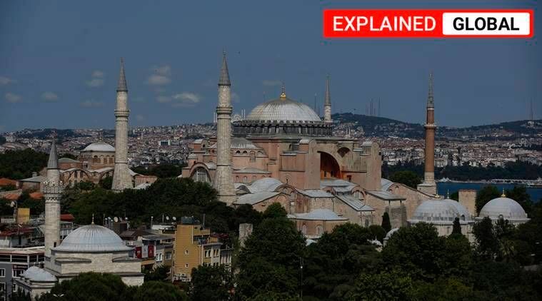 Hagia Sophia, museu de Hagia Sophia, mesquita, catedral, Hagia Sophia de Istambul, Turquia, polêmica de Hagia Sophia, expresso indiano