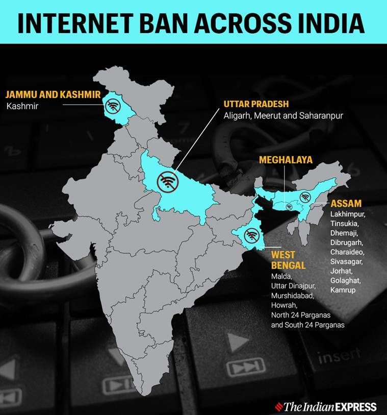 Desligando a Internet - como, quando e onde isso está acontecendo na Índia