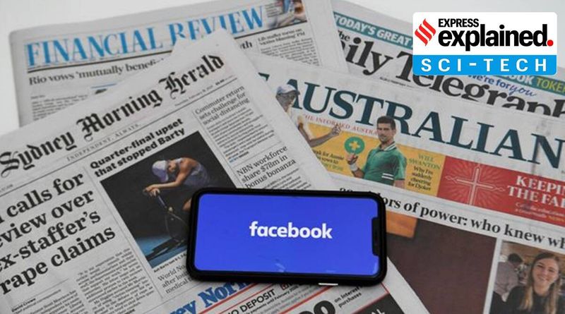 Facebook na Austrália, notícias do Facebook, proibição de notícias do Facebook, Facebook Austrália, Facebook proíbe notícias da Austrália, Facebook Austrália, acordo de mídia da Austrália, Indian Express
