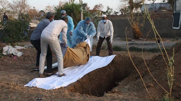 coronavírus, Coronavírus índia, cremação de pacientes mortos por coronavírus, como cremar pacientes com coronavírus, taxa de mortalidade por coronavírus índia, coronavírus índia, coronavírus mais recente coronavírus de Mumbai, mortes por coronavírus, covid 19 mortes