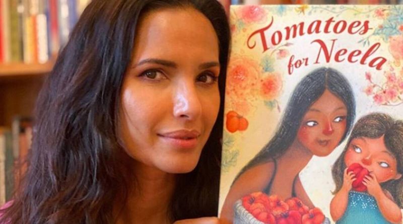 Padma Lakshmi prepara um livro infantil com uma mensagem