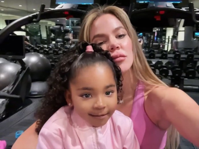   Khloe Kardashian quebra sua rotina de exercícios