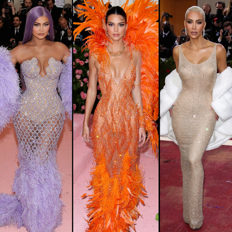   kylie jenner kendall jenner kim kardashian com recurso de história de gala