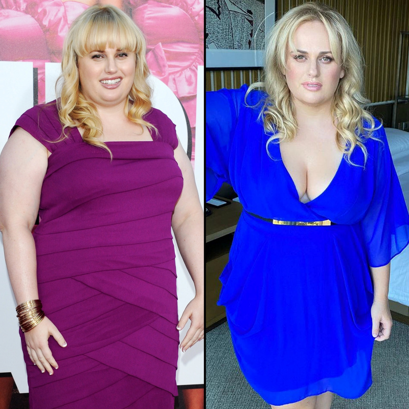 Rebel Wilson Transformação ao longo dos anos