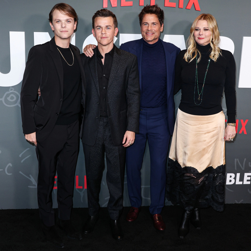   Rob Lowe's Family Guide: Wife Sheryl Berkoff, 2 Sons and More