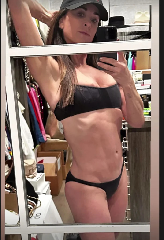 RHOBA's Kyle Richards Shows Off Her Killer Body in Mirror Selfie: Photo bikini