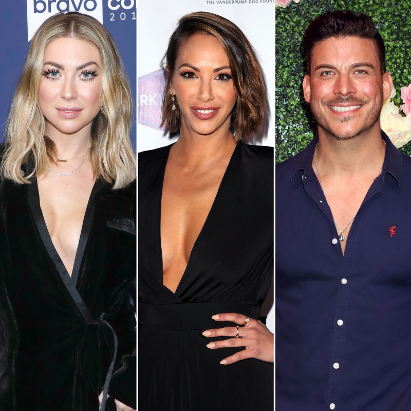 Stassi Schroeder comemora seu aniversário com ex-co-estrelas de 'Vanderpump Rules' Kristen Doute e Jax Taylor