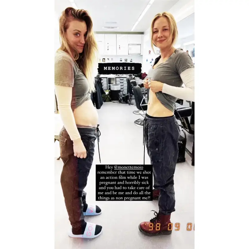   Grávida Kaley Cuoco's Baby Bump Album While Expecting 1st Child With Tom Pelphrey