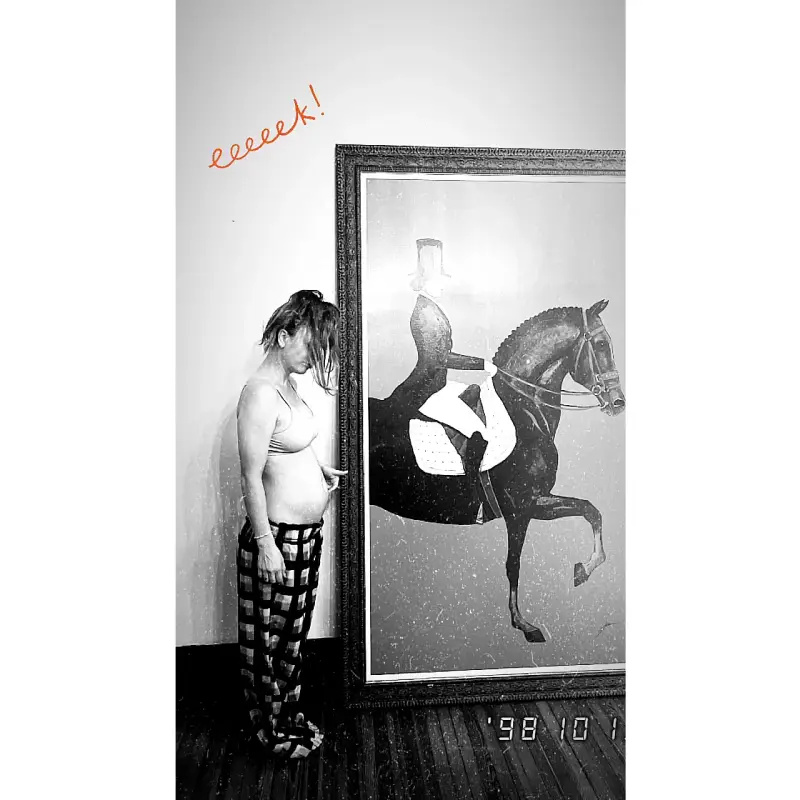   Bump Life Kaley Cuoco Progresso da Gravidez