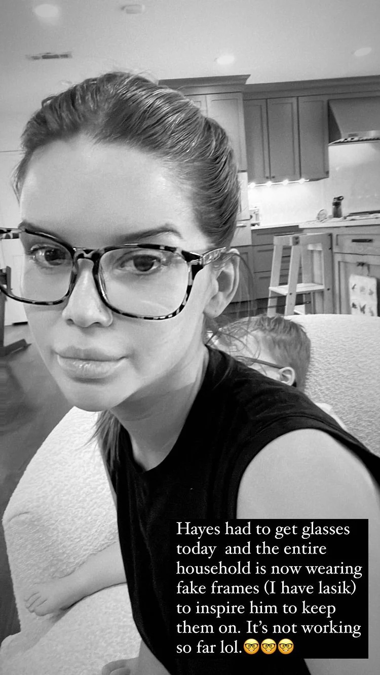   Maren Morris' Son Hayes Gets Glasses: I Passed on ‘My Awful Eyesight’