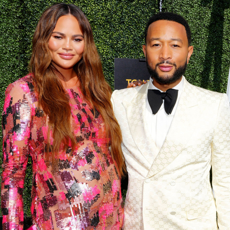 John Legend e Chrissy Teigen, grávida, 'cresceram como pais', podem tentar 'ter 4' filhos