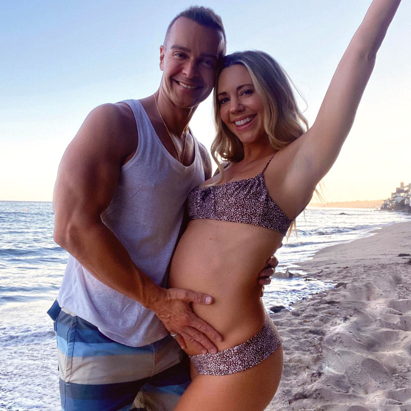 Joey Lawrence e esposa Samantha Cope esperando o primeiro filho juntos, seu terceiro