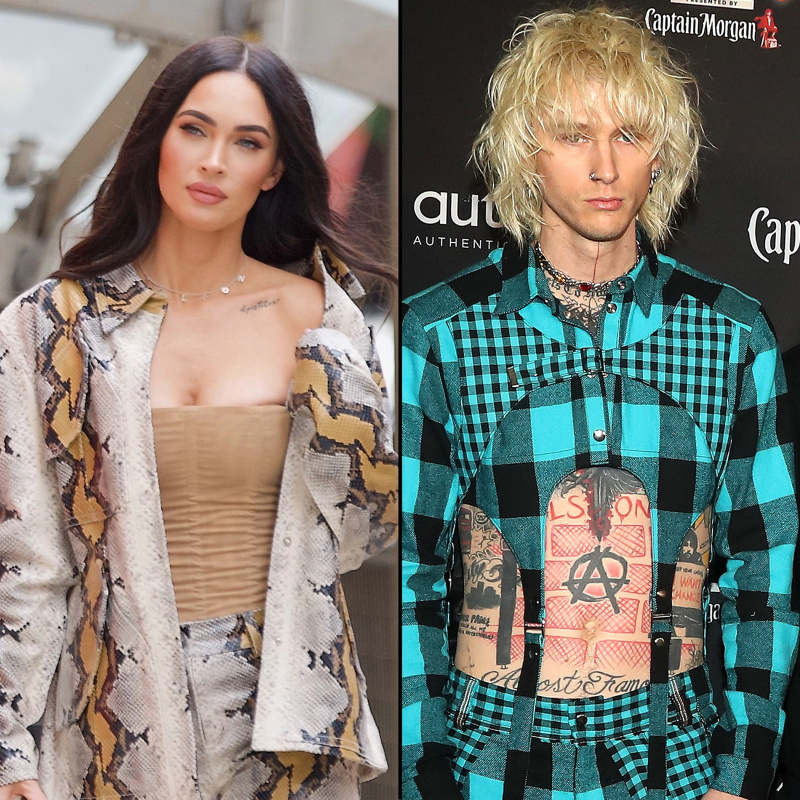 Megan Fox está visivelmente ausente das fotos da festa de aniversário de 33 anos de Machine Gun Kelly