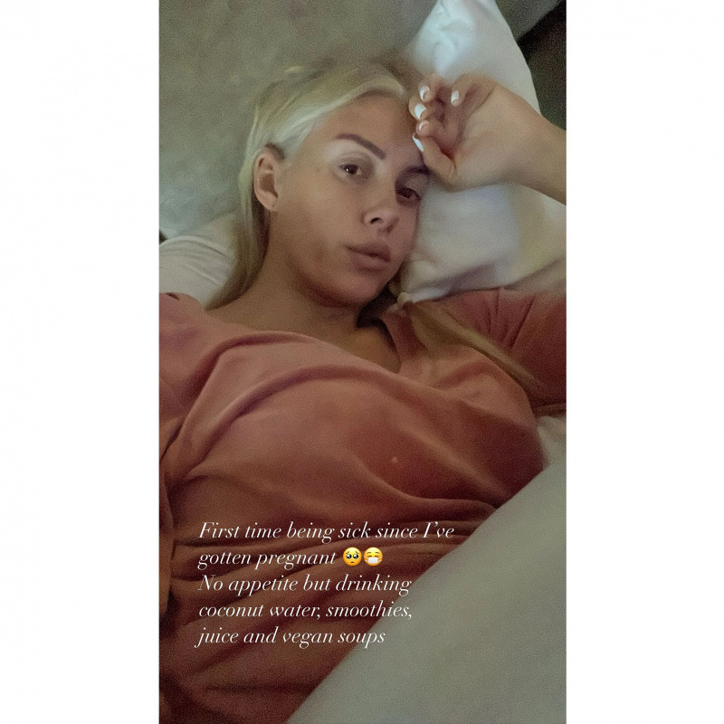   A grávida Heather Rae Young fica doente pela primeira vez após o chá de bebê Bash 3 Instagram