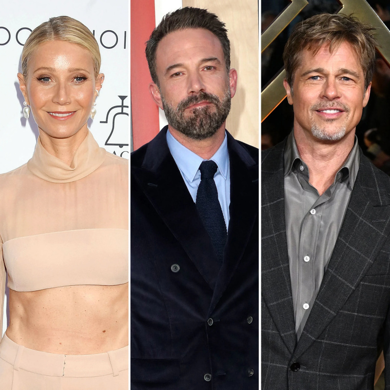 Feature Gwyneth Paltrow compara sexo com exes Ben Affleck e Brad Pitt