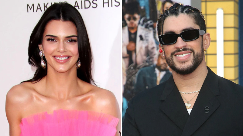   Kendall Jenner é flagrada dançando ao som da performance de Coachella de Rumores de Flame Bad Bunny
