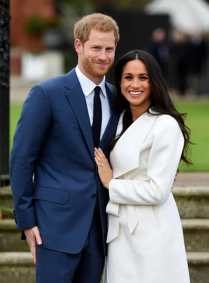 Os comentários do príncipe Harry e Meghan Markle 'ainda doem muito' para a realeza - 181 noivado no Palácio de Kensington, Londres, Reino Unido - 27 de novembro de 2017