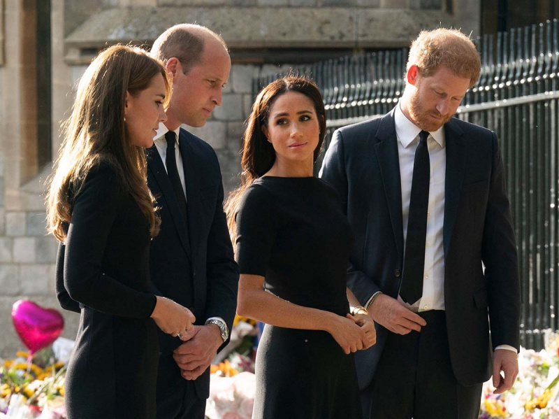O convite do príncipe William para Harry e Meghan cumprimentar os enlutados não foi'Easy'