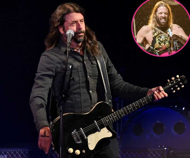   Dave Grohl presta homenagem chorosa a Taylor Hawkins durante set de Foo Fighters