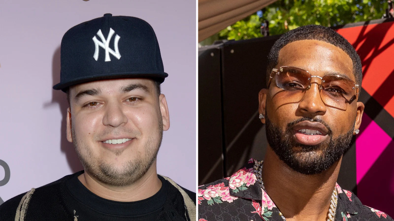 Rob Kardashian mostra seu apoio à assinatura de Tristan Thompson com o Lakers: 'Vamos Gooo'