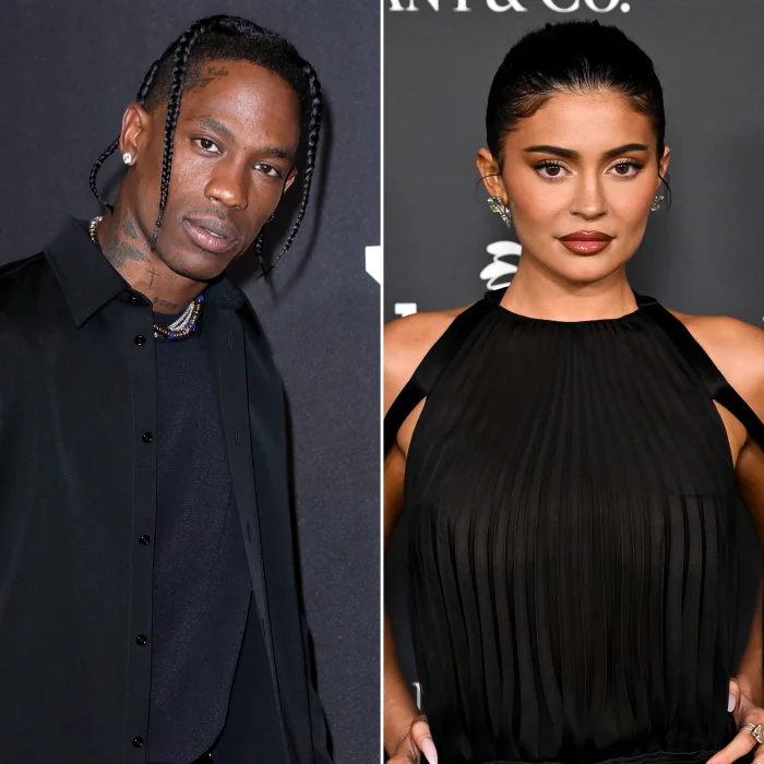Travis Scott reage à ex-namorada Kylie Jenner's Kylie Cosmetics Shoot After Split: 'A Beauty'