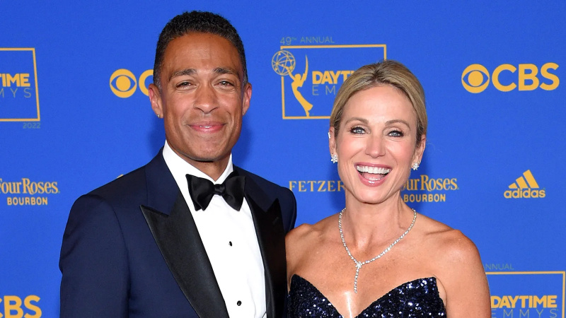 Amy Robach e T.J. Holmes planeja 'ser totalmente aberto' sobre romance: eles estão 'apaixonados'