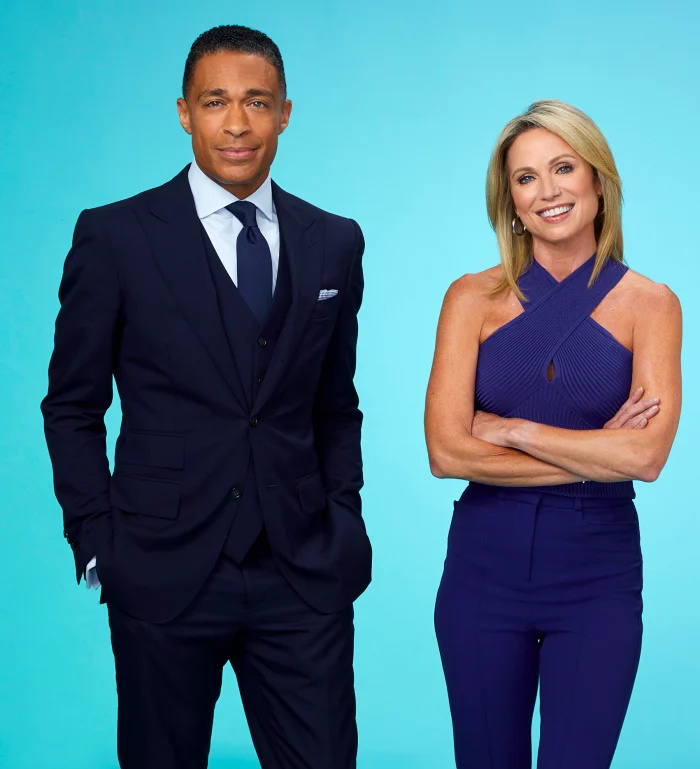   Amy Robach e T.J. Plano de Holmes para'Be Fully Open' About Romance: They're 'In Love'