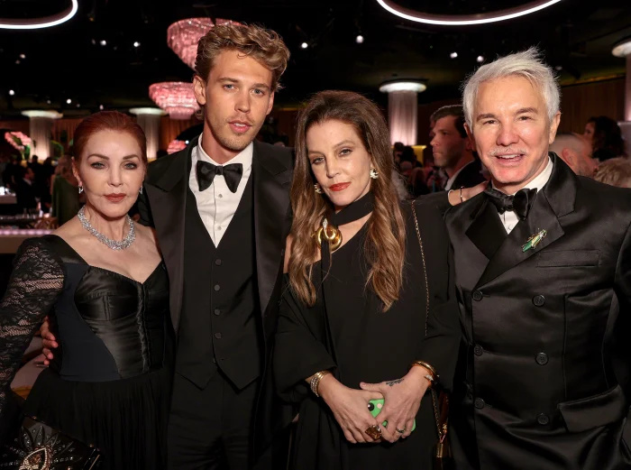   Lisa Marie Presley foi'In Good Spirits' at 2023 Golden Globes With Austin Butler 2 Days Before Her Death