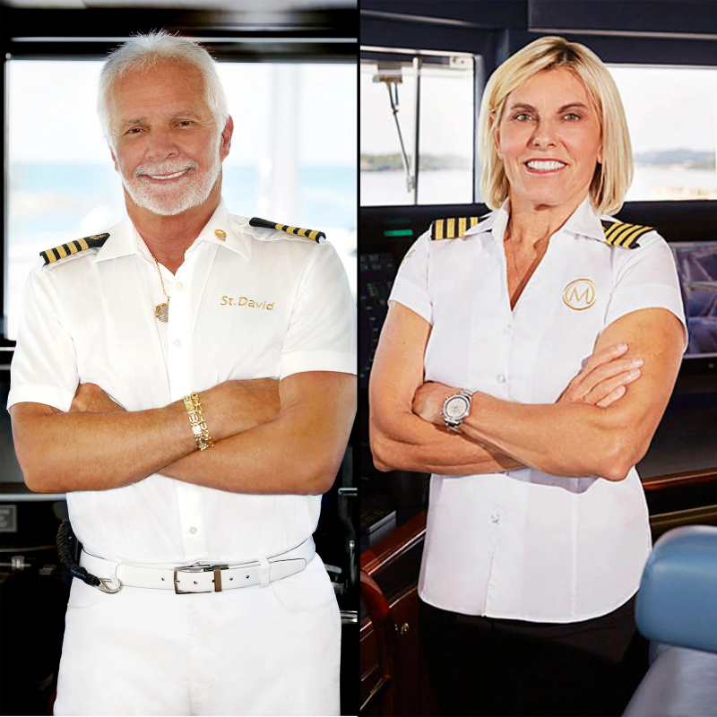 Um guia para todos os capitães do'Below Deck' Franchise Over the Years- From Below Deck's Captain Lee to Below Deck Med's Captain Sandy 806
