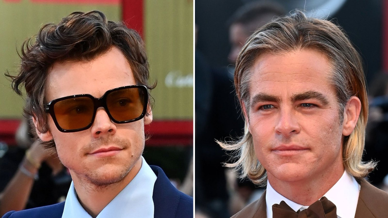   Harry Styles supostamente cospe na estreia de Chris Pine Don't Worry Darling