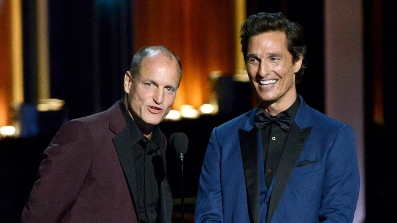 Por que Matthew McConaughey acha que sua mãe e o pai de Woody Harrelson podem ter ficado juntos