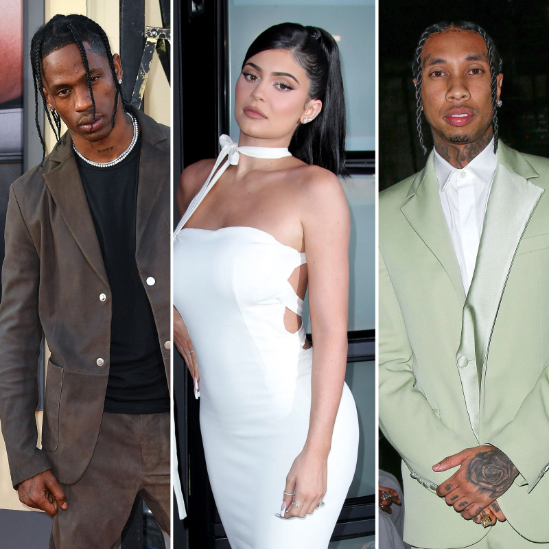 Travis Scott, Kylie Jenner, Tyga Namoro