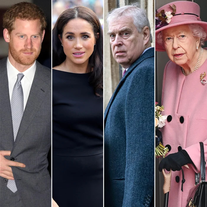 Príncipe Harry revela que Meghan Markle inicialmente pensou que o príncipe Andrew era assistente da rainha Elizabeth II
