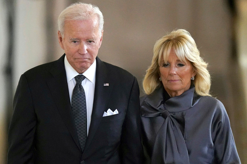 Rei Charles III, mais membros da realeza se encontram com o presidente Joe Biden e a primeira-dama Jill Biden antes da rainha's Funeral: Pics