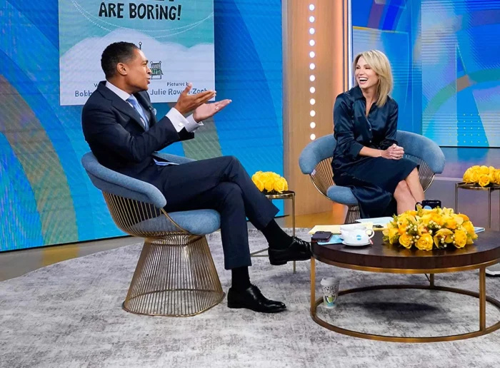   Assista Amy Robach do GMA, T.J. Holmes já havia provocado um ao outro antes dos rumores