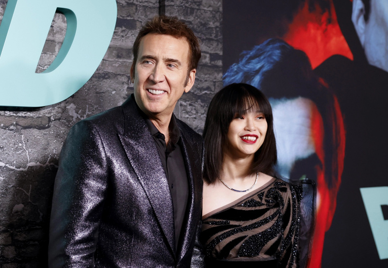 Nicolas Cage compartilha atualização rara sobre a filha Auggie de 6 meses com Riko Shibata