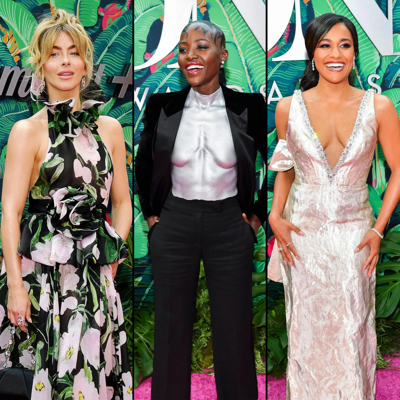   Tony-Awards-2023_Red-Carpet-Arrivals-279 Julianne Hough Lupita Nyong o Ariana DeBose