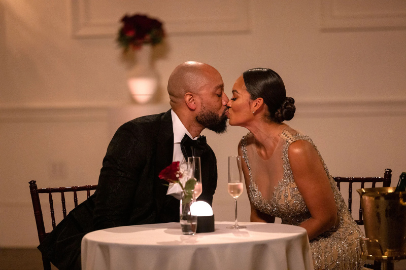 Lavon Lewis e Evelyn Lozado Queens' Court Celebrity Engagements of 2023