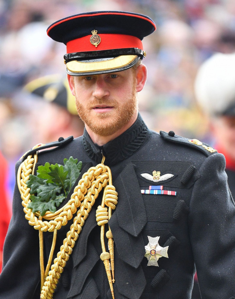 Príncipe Harry em Uniforme Fundador's Day Parade