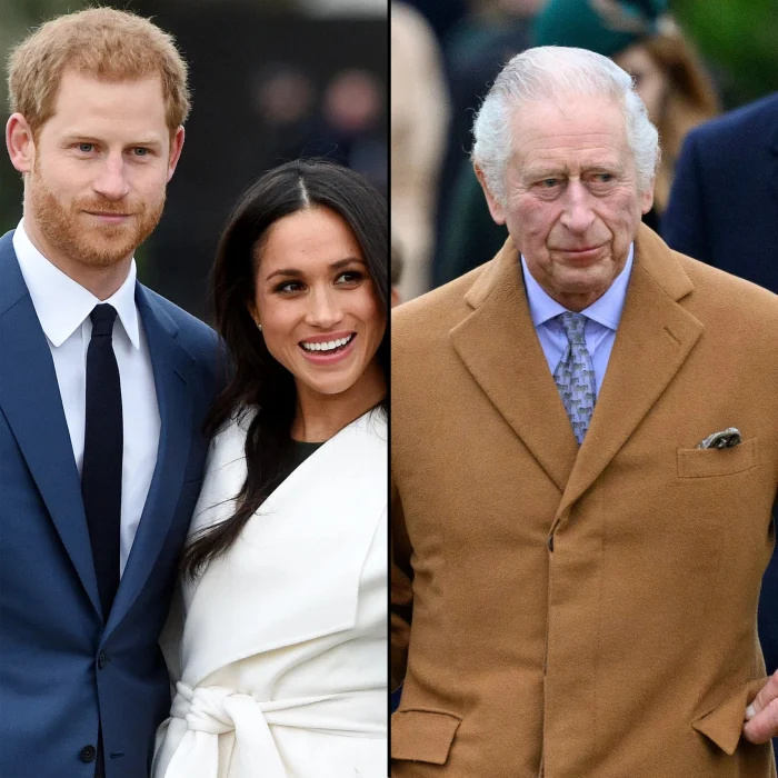 Príncipe Harry, Meghan Markle e Príncipe Charles